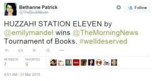 The Book Maven tweet