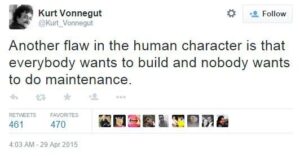 Vonnegut tweet