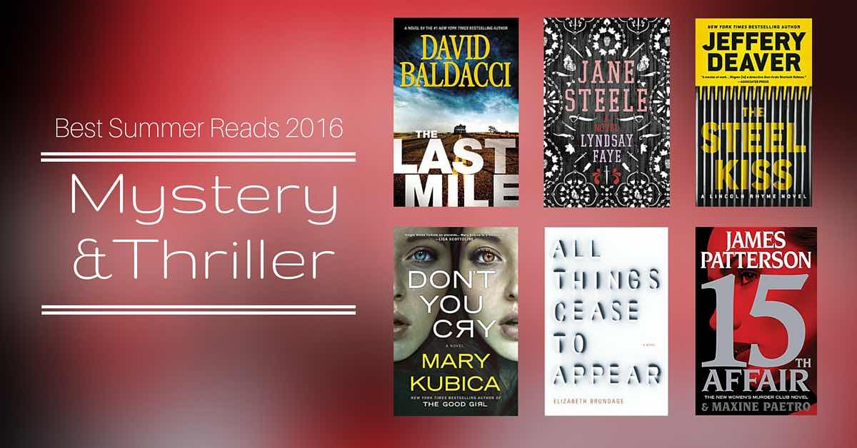 Best Summer Reads 2016: Mystery & Thriller