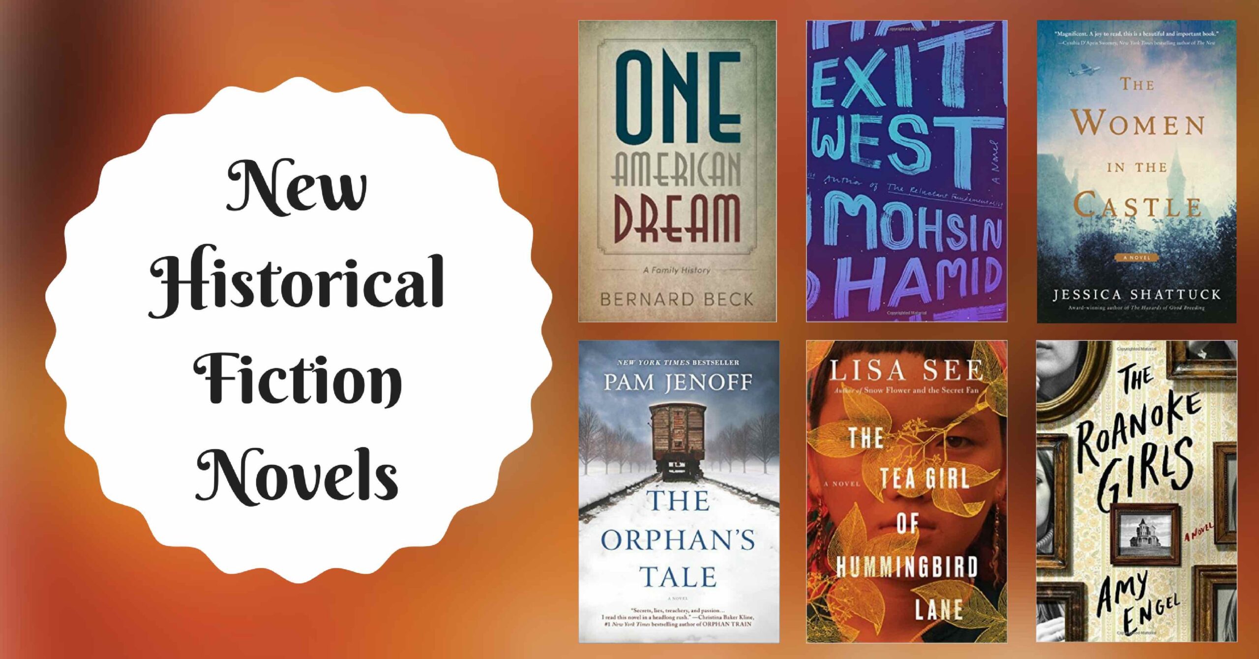 New Historical Fiction Novels
