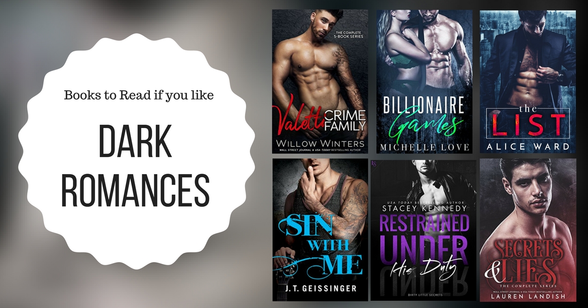 Books To Read If You Like Dark Romances