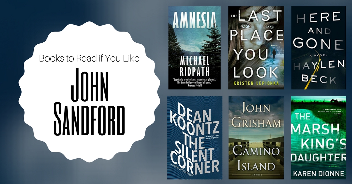 Books To Read If You Like John Sandford