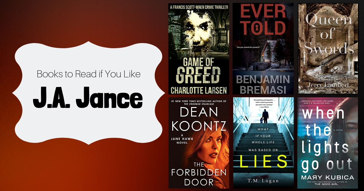 Books To Read If You Like J. A. Jance
