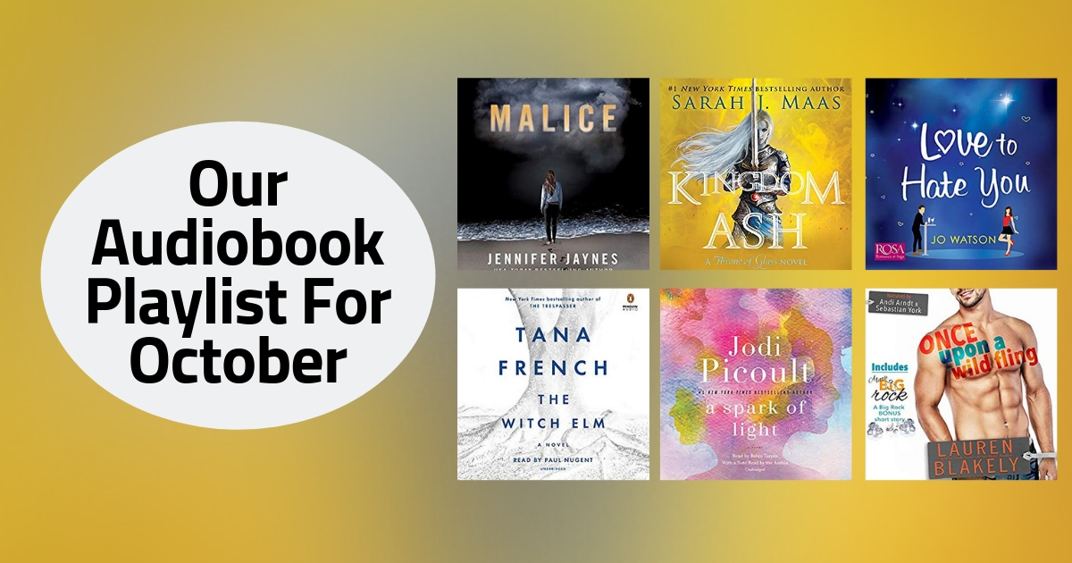 Our Audiobook Playlist For October | 2018