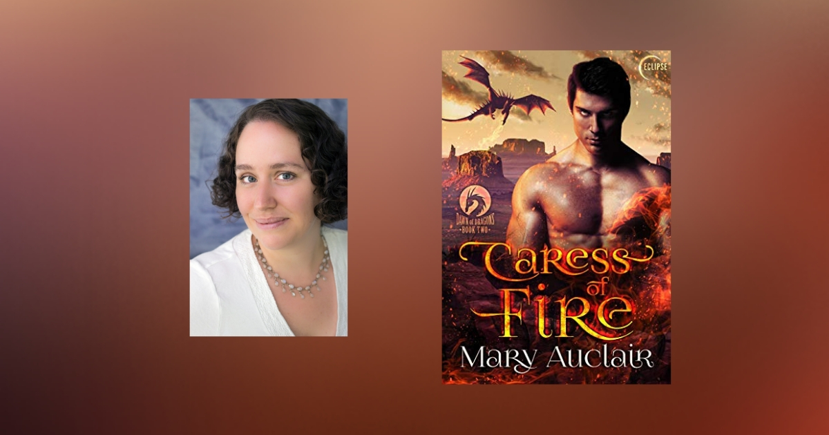 Interview with Mary Auclair, author of Caress of Fire