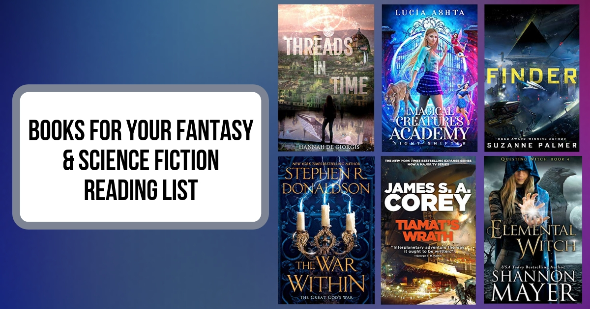 Books For Your Fantasy & Science Fiction Reading List | April 2019