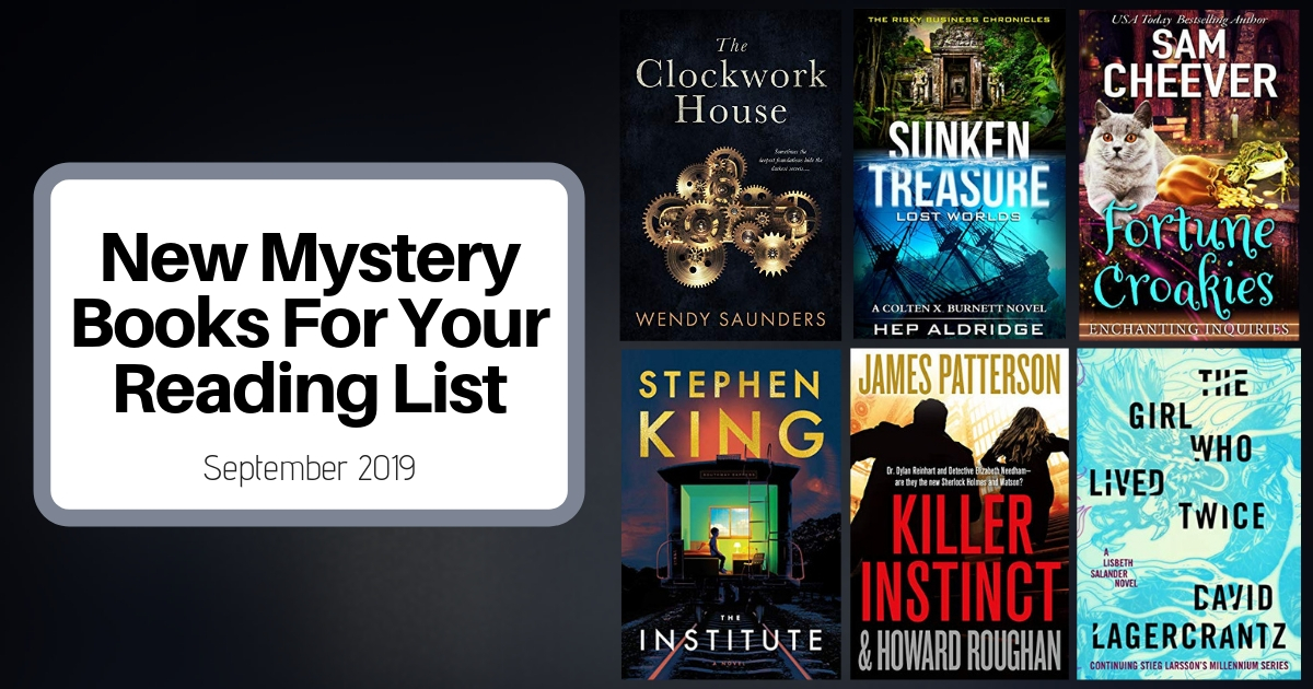 New Mystery Books For Your Reading List | September 2019
