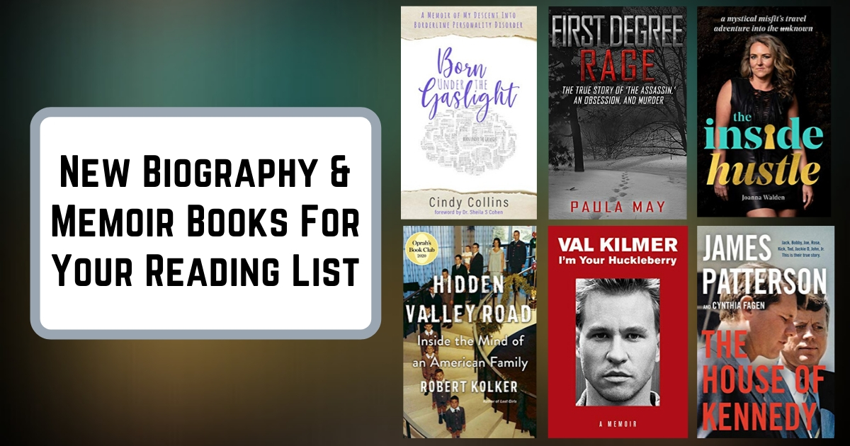 New Biography & Memoir Books For Your Reading List | Spring 2020