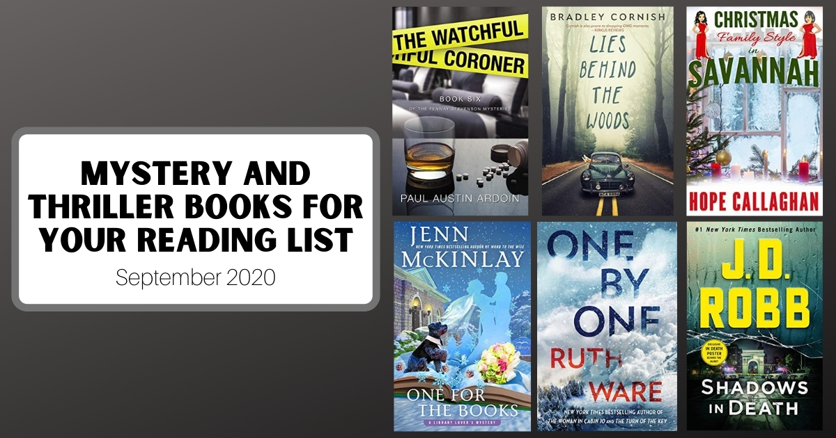 Mystery and Thriller Books For Your Reading List | September 2020