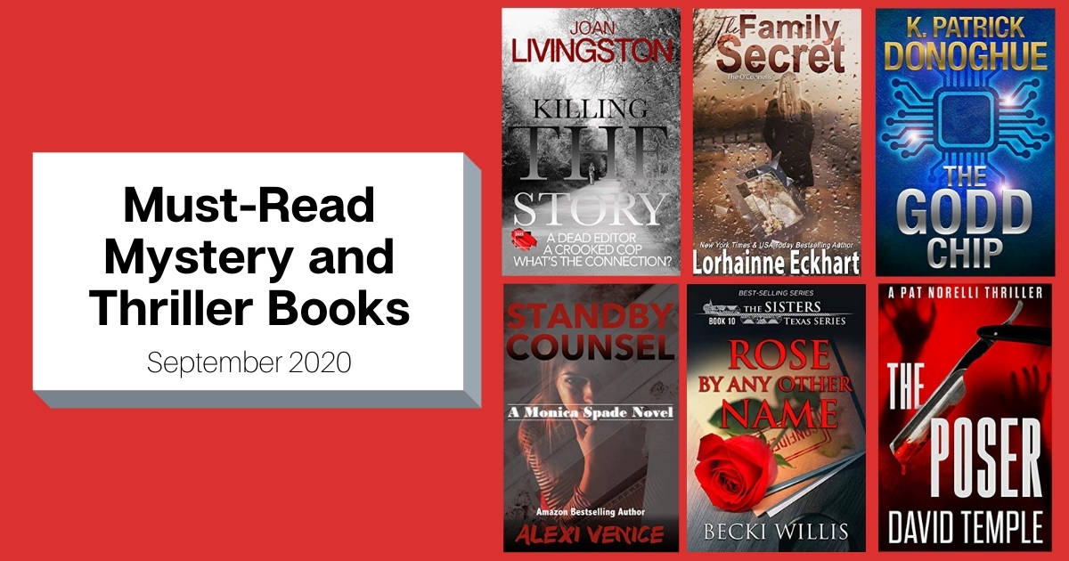 Must-Read Mystery and Thriller Books | September 2020