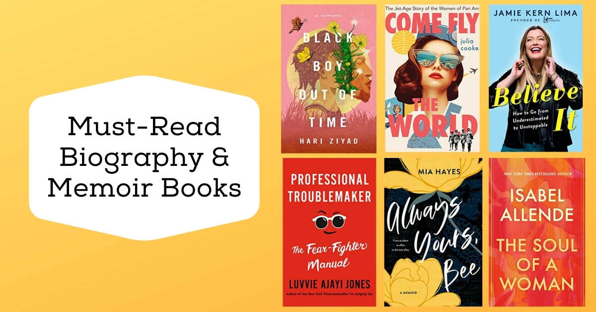 Must-Read Biography & Memoir Books | March 2021
