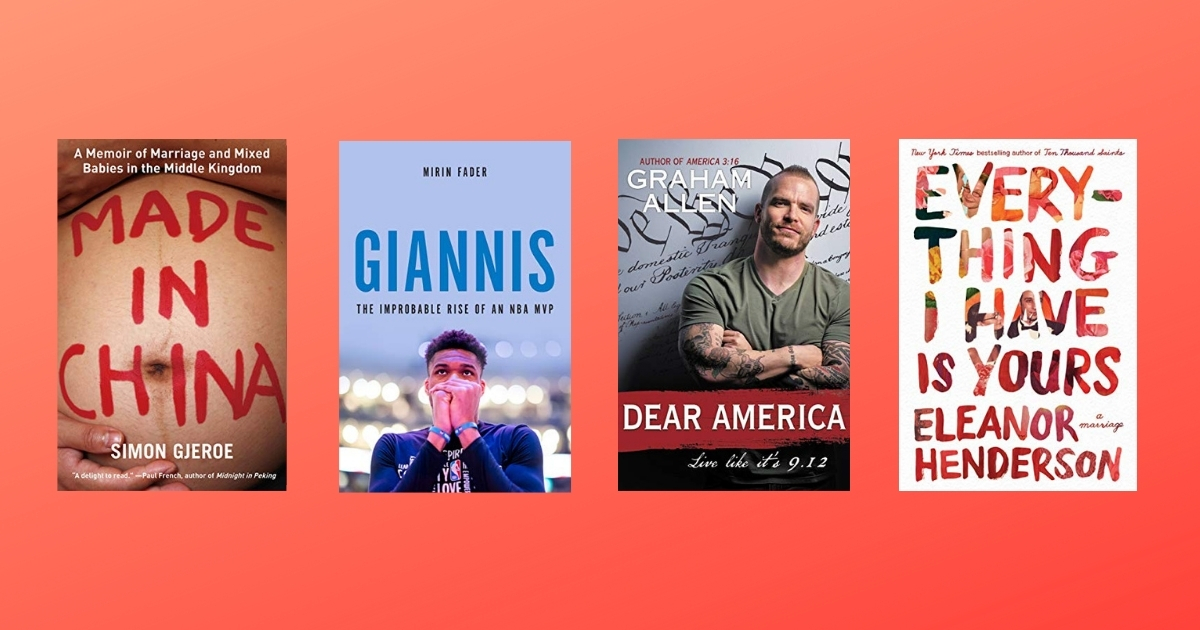 New Biography and Memoir Books to Read | August 10