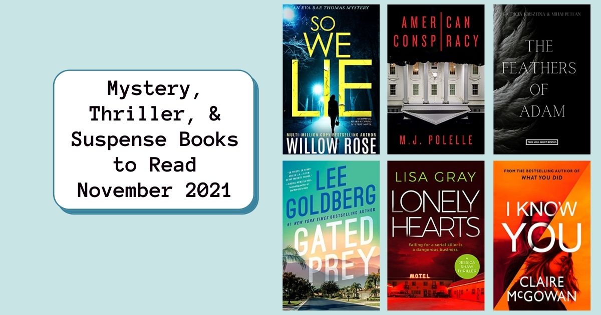 Mystery, Thriller, & Suspense Books to Read | November 2021