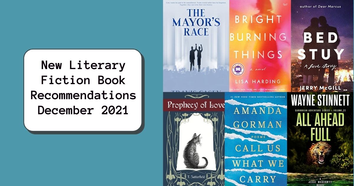 New Literary Fiction Book Recommendations | December 2021