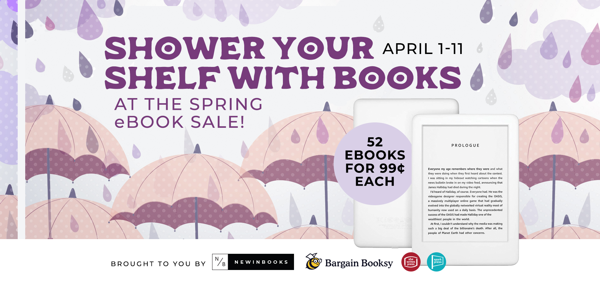 The $0.99 Spring eBook Sale