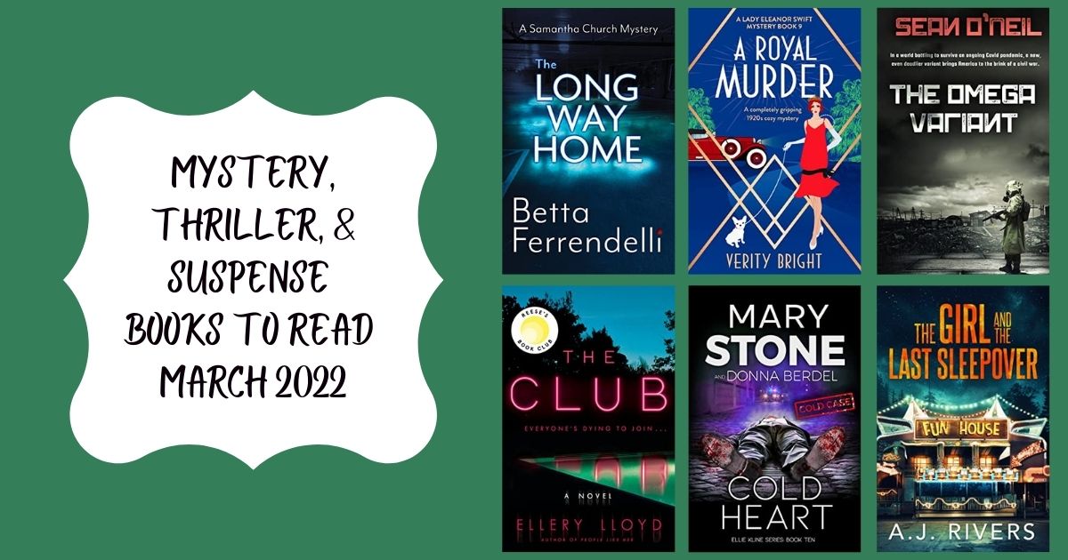Mystery, Thriller, & Suspense Books to Read | March 2022