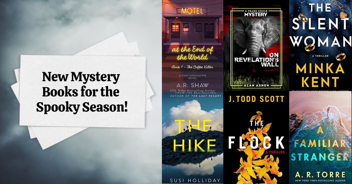New Mystery Books for the Spooky Season!