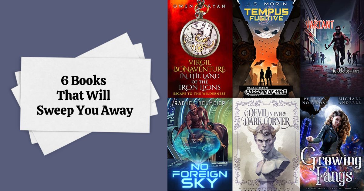 6 Books That Will Sweep You Away