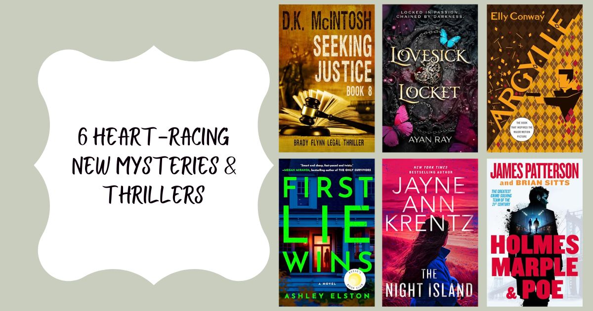 6 Heart-Racing New Mysteries & Thrillers