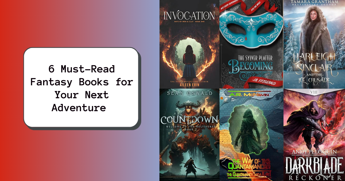 6 Must-Read Fantasy Books for Your Next Adventure