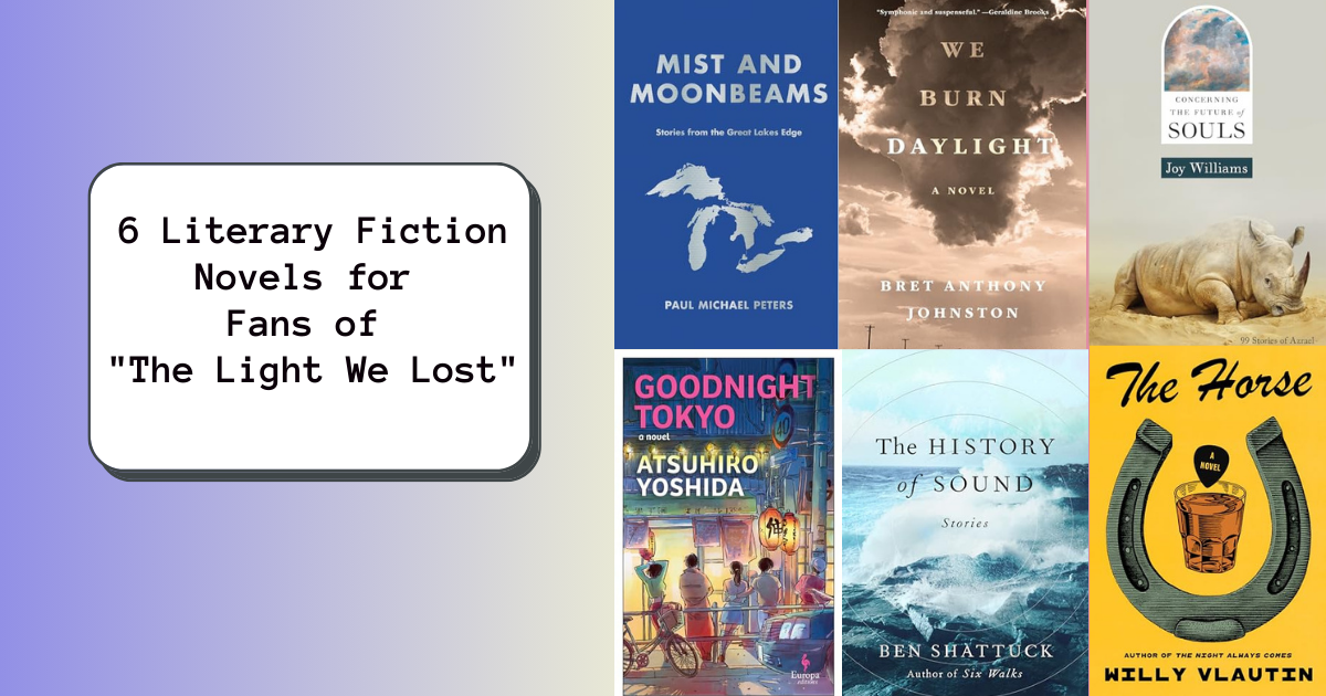6 Literary Fiction Novels for Fans of 