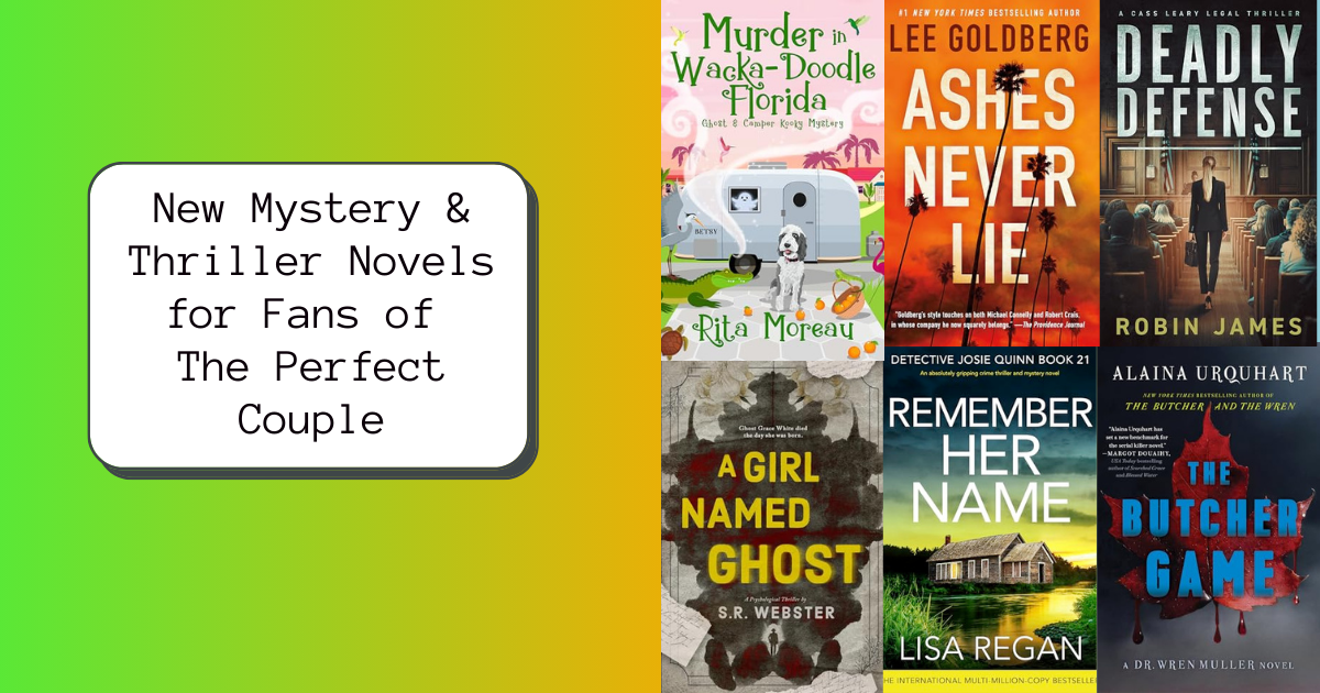 New Mystery & Thriller Novels for Fans of The Perfect Couple