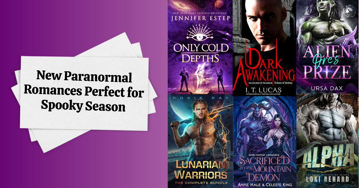 New Paranormal Romances Perfect for Spooky Season
