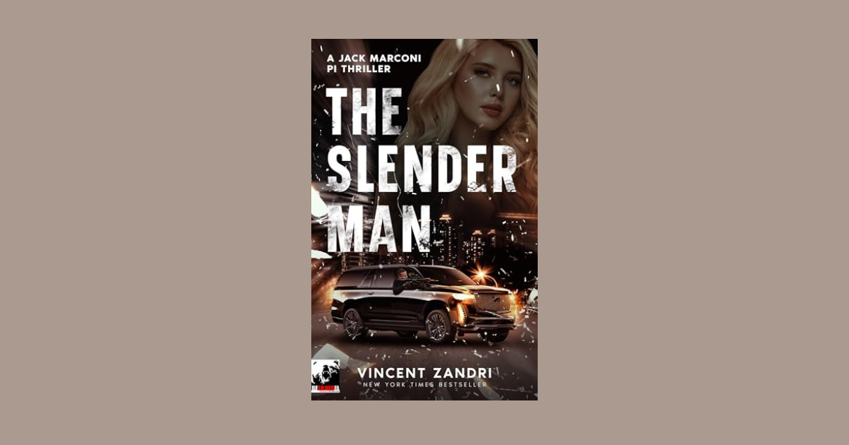 Interview with Vincent Zandri, Author of The Slender Man (P.I. Jack Marconi Book 3)