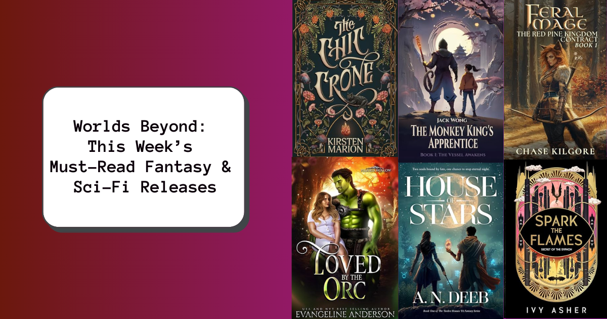 Worlds Beyond: This Week’s Must-Read Fantasy & Sci-Fi Releases