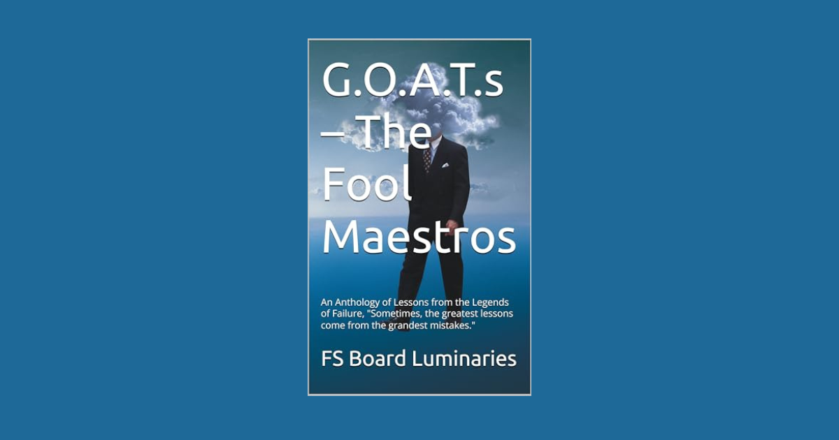 Interview with Faizal Shah Kuttiyil (FS Board Luminaries), Author of G.O.A.T.s - The Fool Maestros