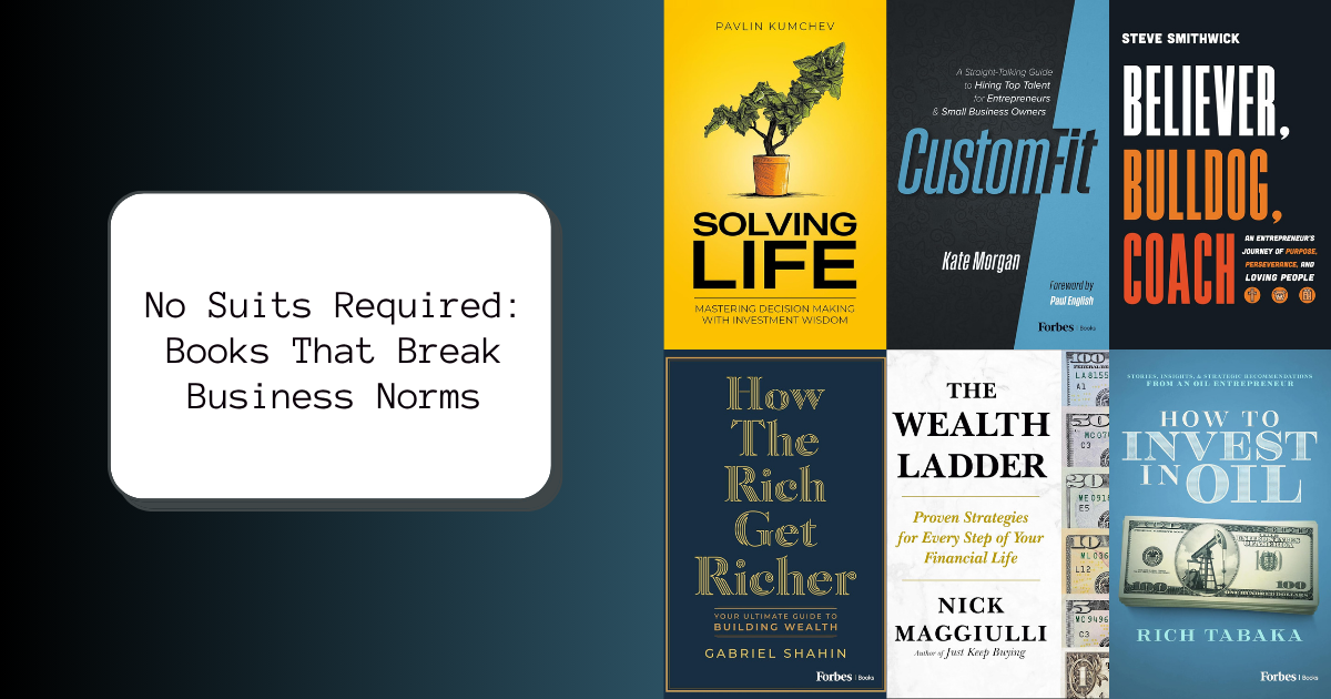 No Suits Required: Books That Break Business Norms
