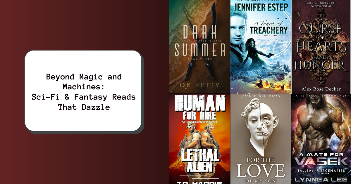 Beyond Magic and Machines: 6 Sci-Fi & Fantasy Reads That Dazzle