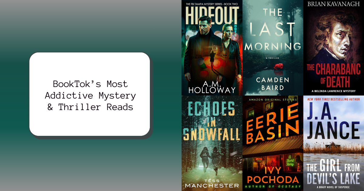 BookTok’s Most Addictive Mystery & Thriller Reads