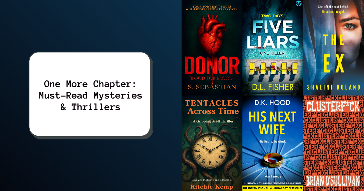 One More Chapter: Must-Read Mysteries & Thrillers