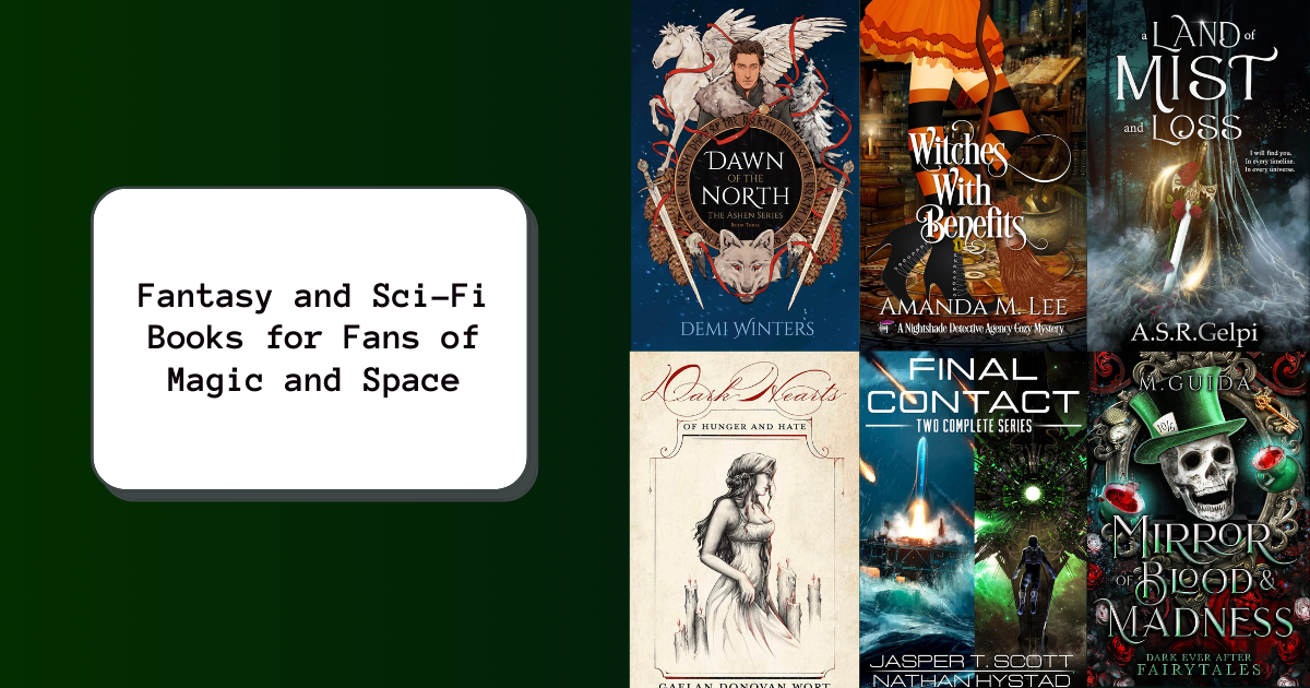 Fantasy and Sci-Fi Books for Fans of Magic and Space