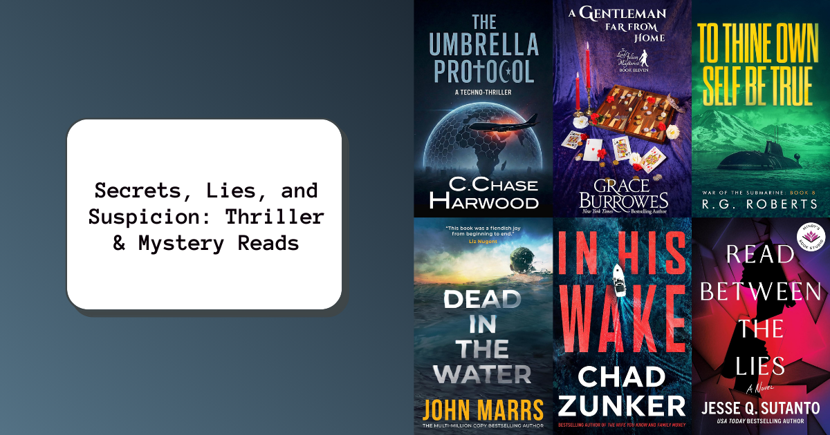 Gripping Mystery & Thriller Books Full of Suspense and Intrigue