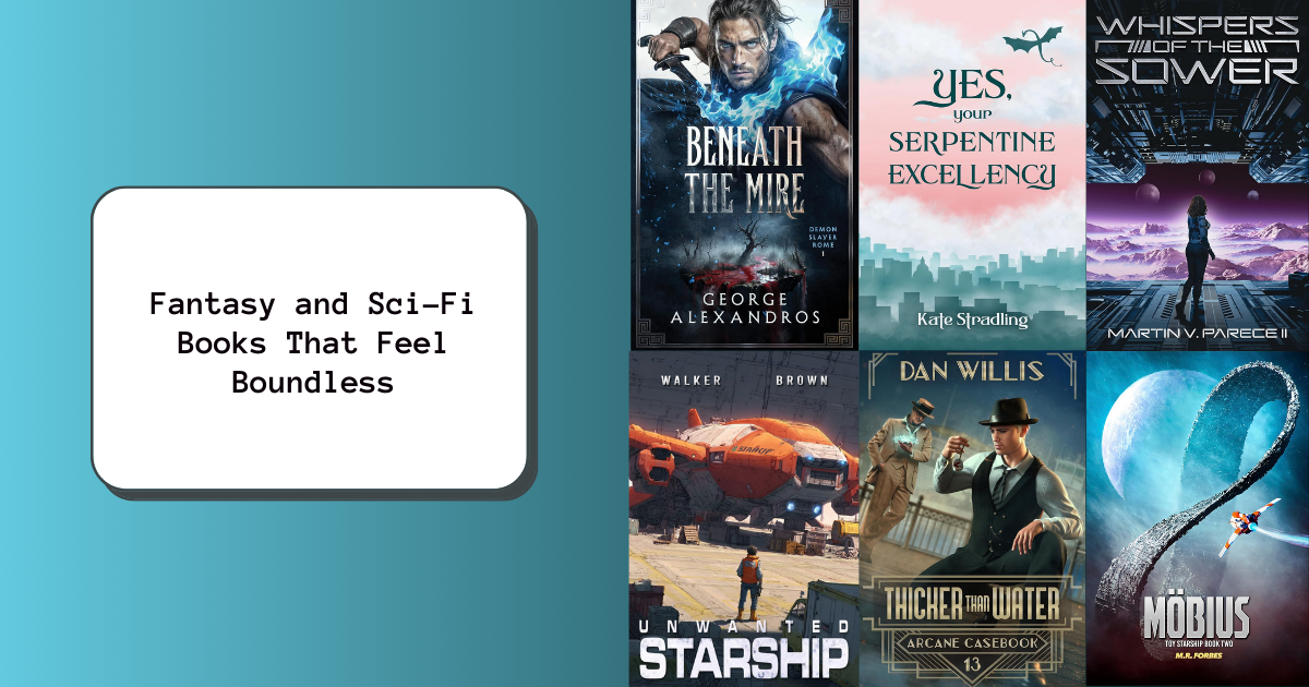 Fantasy and Sci-Fi Books That Feel Boundless