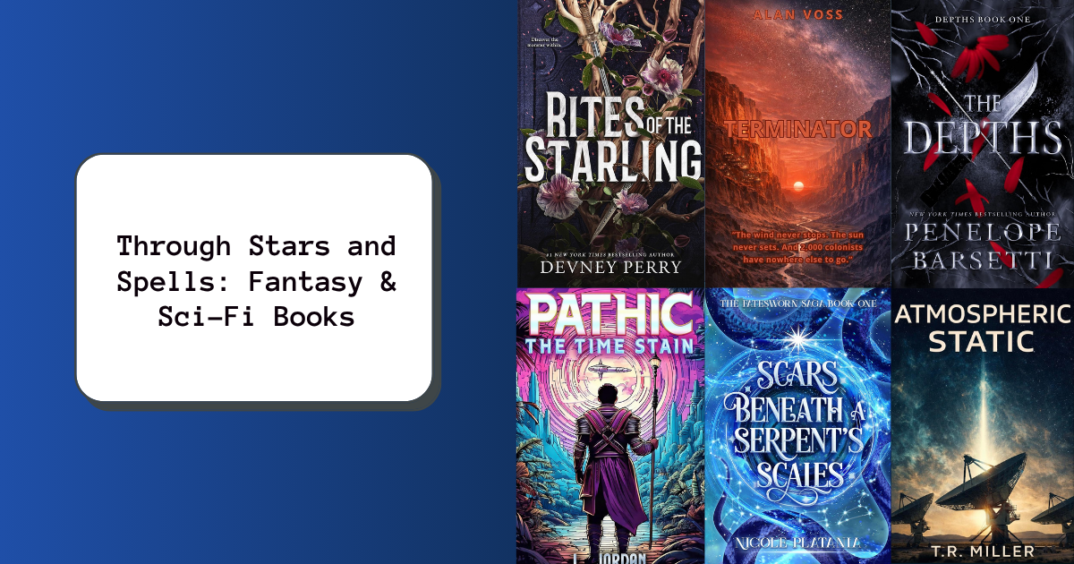 Through Stars and Spells: Fantasy & Sci-Fi Books