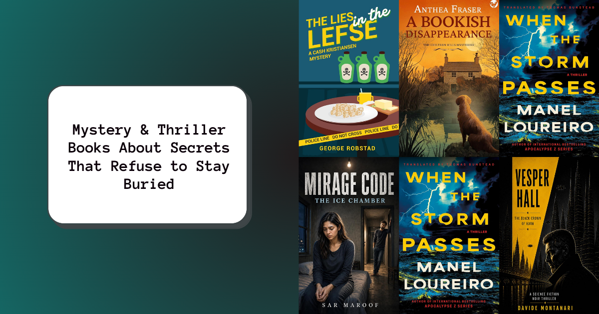 Mystery & Thriller Books About Secrets That Refuse to Stay Buried