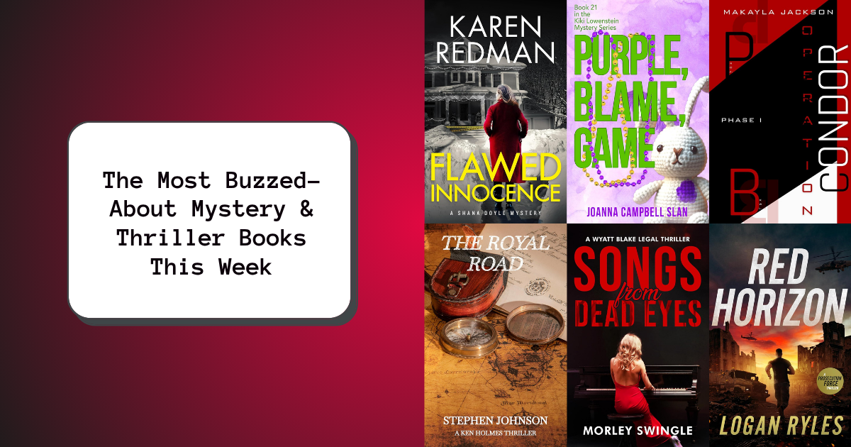 The Most Buzzed-About Mystery & Thriller Books This Week