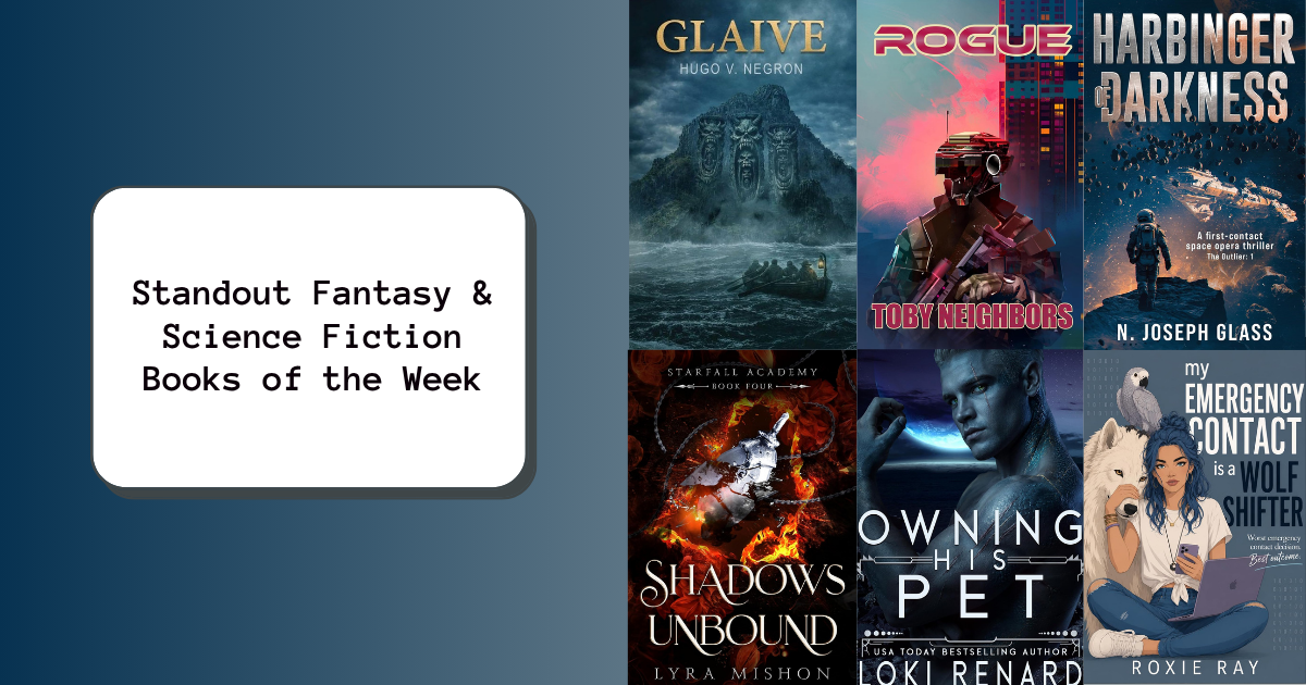 Standout Fantasy & Science Fiction Books of the Week