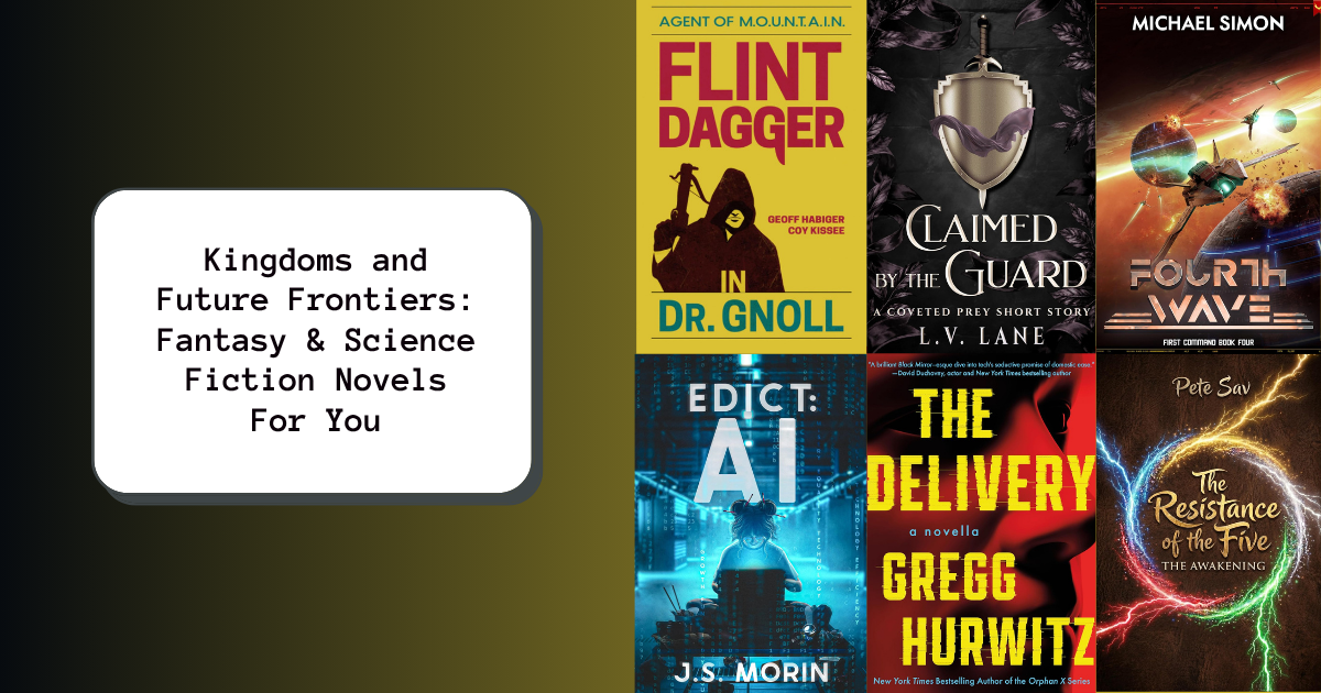 Kingdoms and Future Frontiers: Fantasy & Science Fiction Novels For You