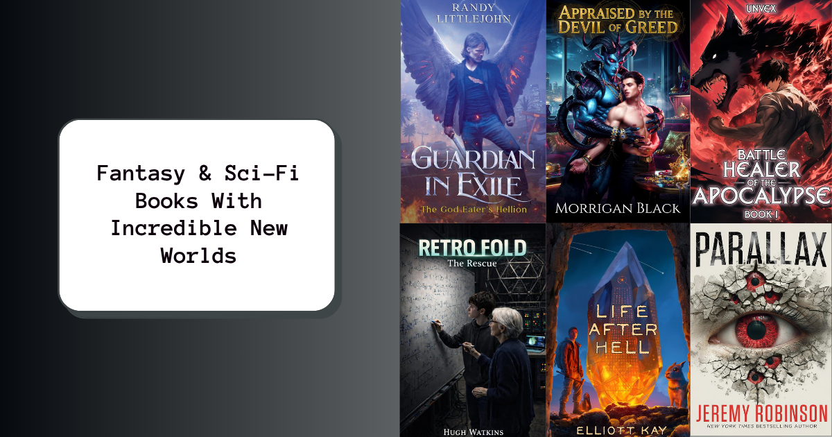Fantasy & Sci-Fi Books With Incredible New Worlds