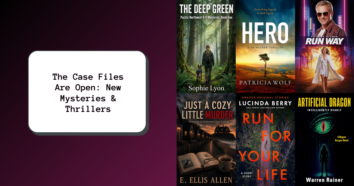 The Case Files Are Open: New Mysteries & Thrillers