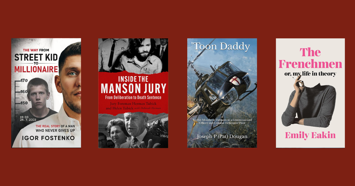 New Biography and Memoir Books to Read | August 4