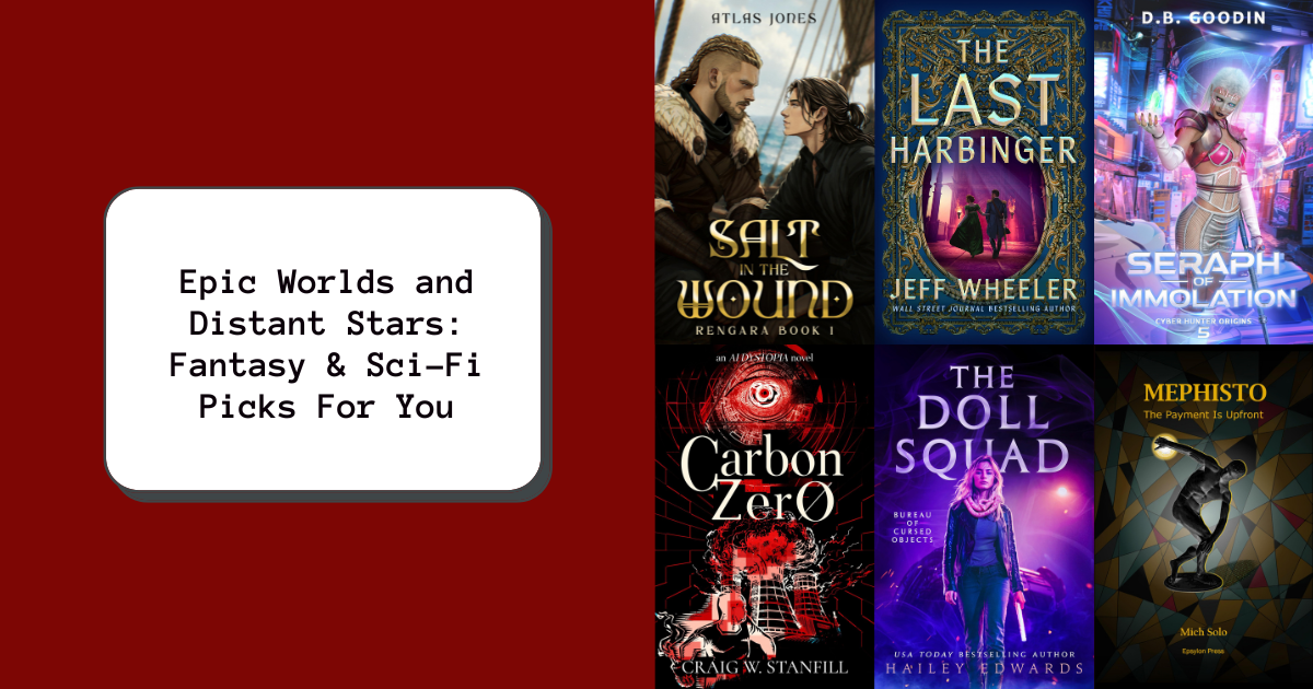 Epic Worlds and Distant Stars: Fantasy & Sci-Fi Picks For You