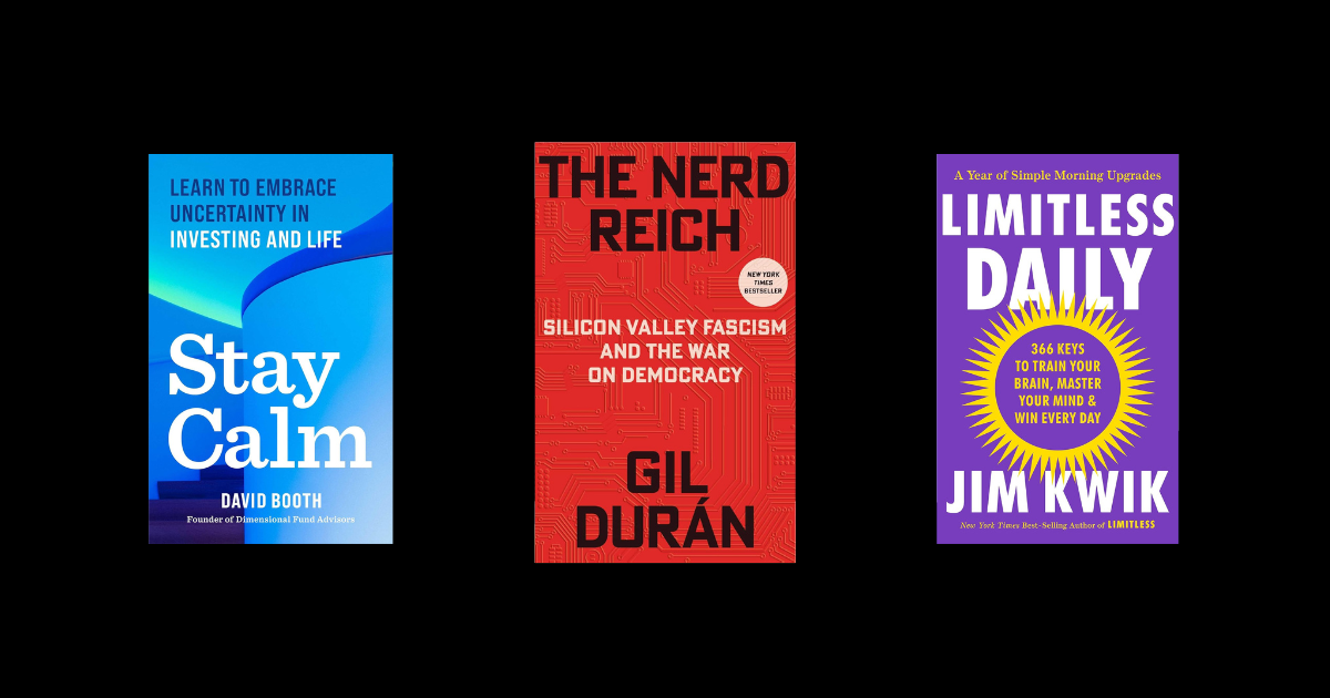 New Business and Finance Books to Read | September 8