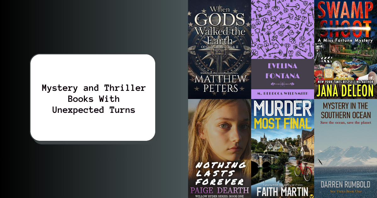 Mystery and Thriller Books With Unexpected Turns