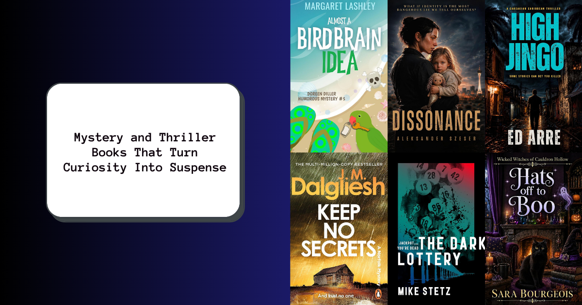 Mystery and Thriller Books That Turn Curiosity Into Suspense