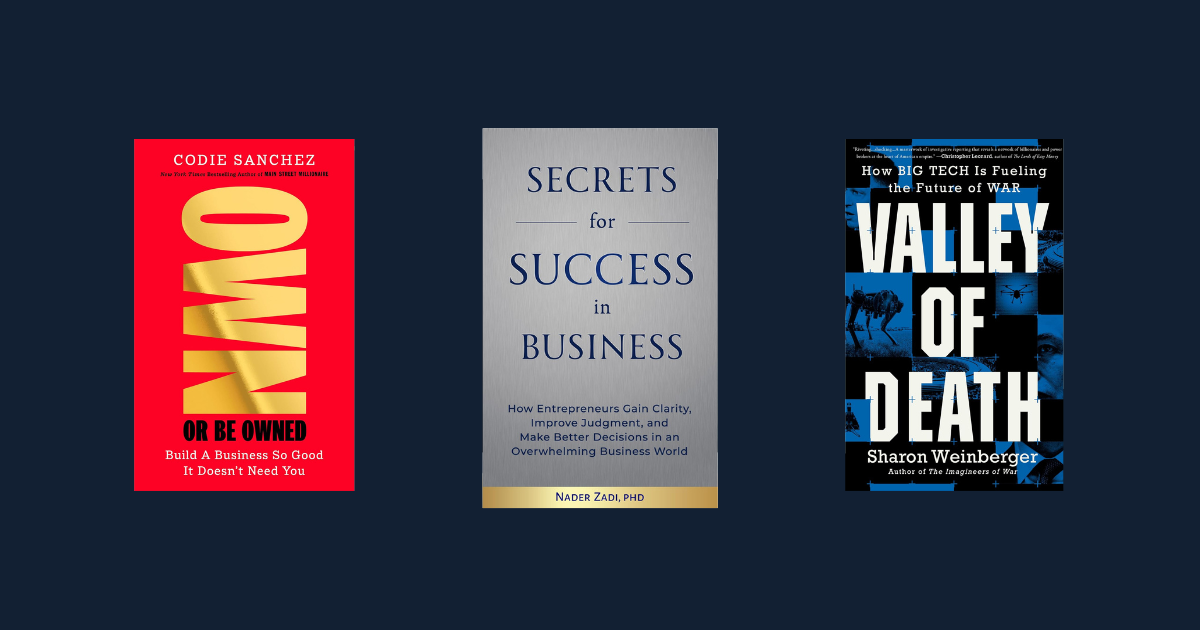New Business and Finance Books to Read | October 6